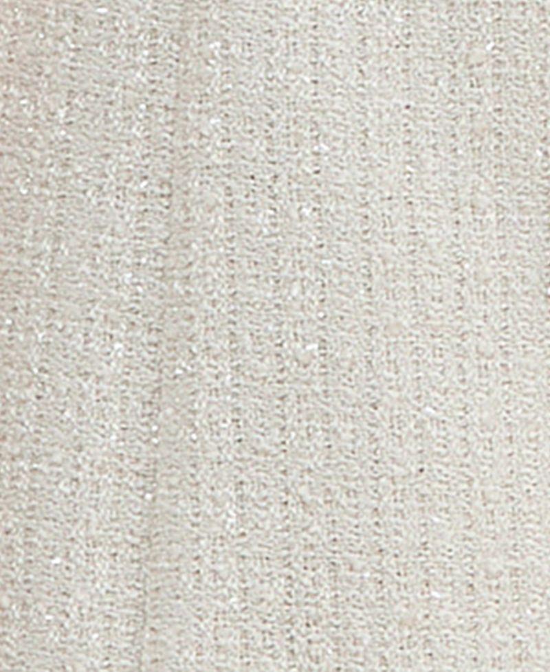 Juniors' Boucl&eacute; Scoop Neck Short-Sleeve Mini Dress