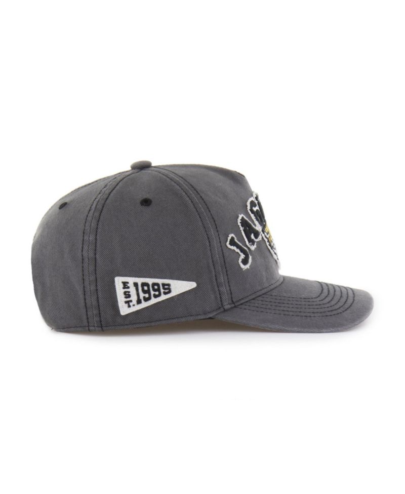 Men's Jacksonville Jaguars Calderwood Well Worn Hitch Adjustable Snapback Hat