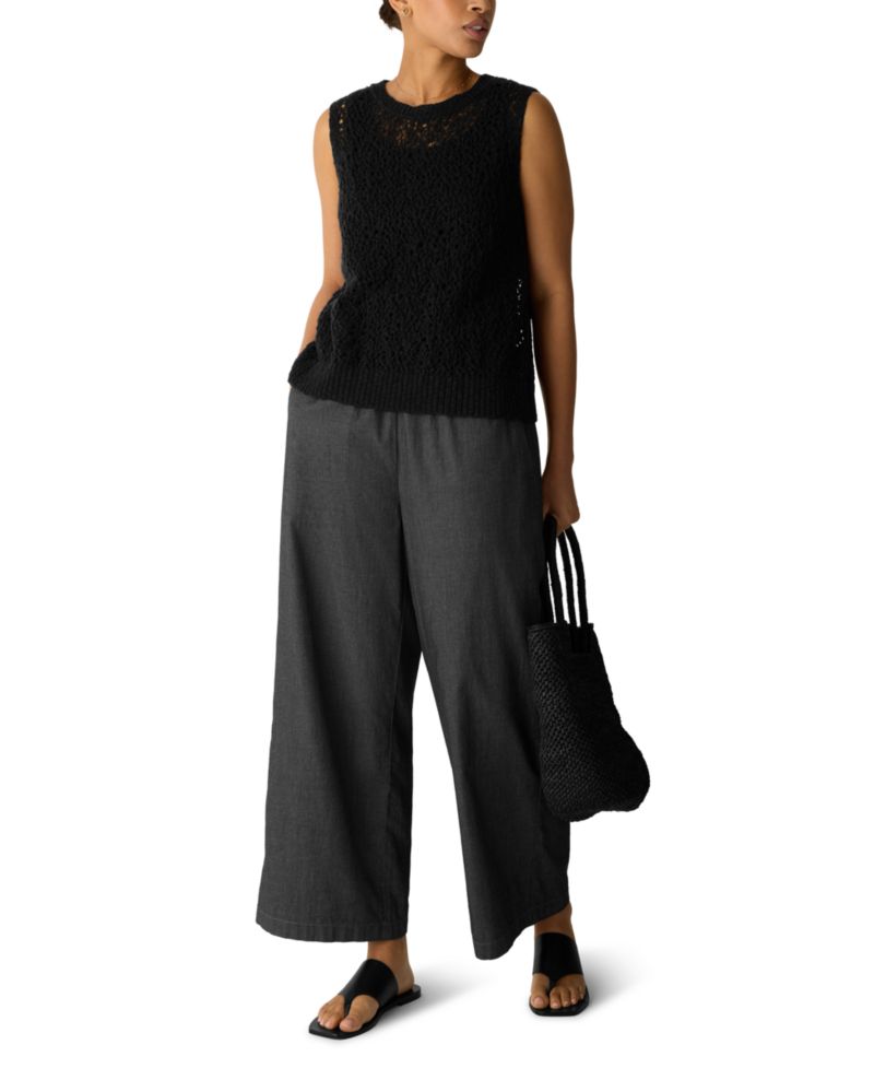 Women's Knit Jewel Neck Tank Top