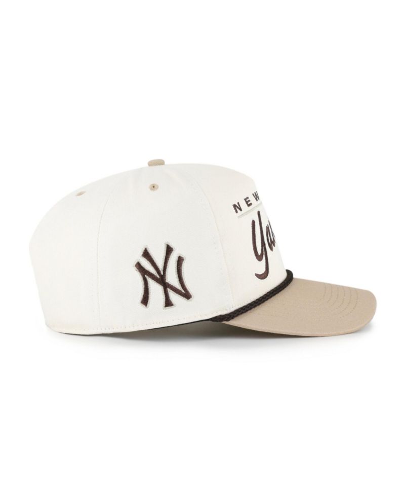 Men's Natural/Tan New York Yankees Neutral Terrain Hitch Rope Adjustable Hat