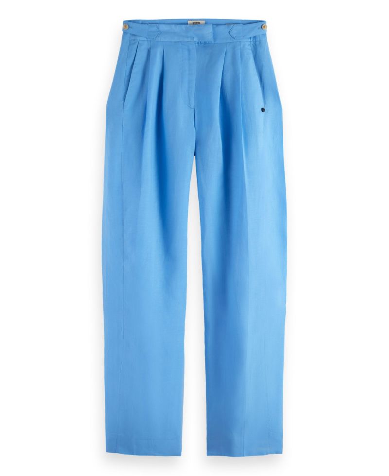 Women's Quinn Mid-Rise Pleat Front Pant