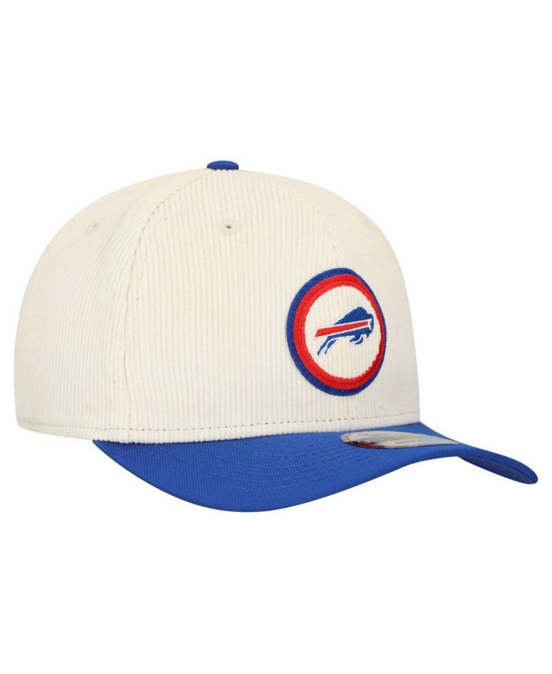 Men's Stone Buffalo Bills Loyal Corduroy 9SEVENTY Adjustable Hat