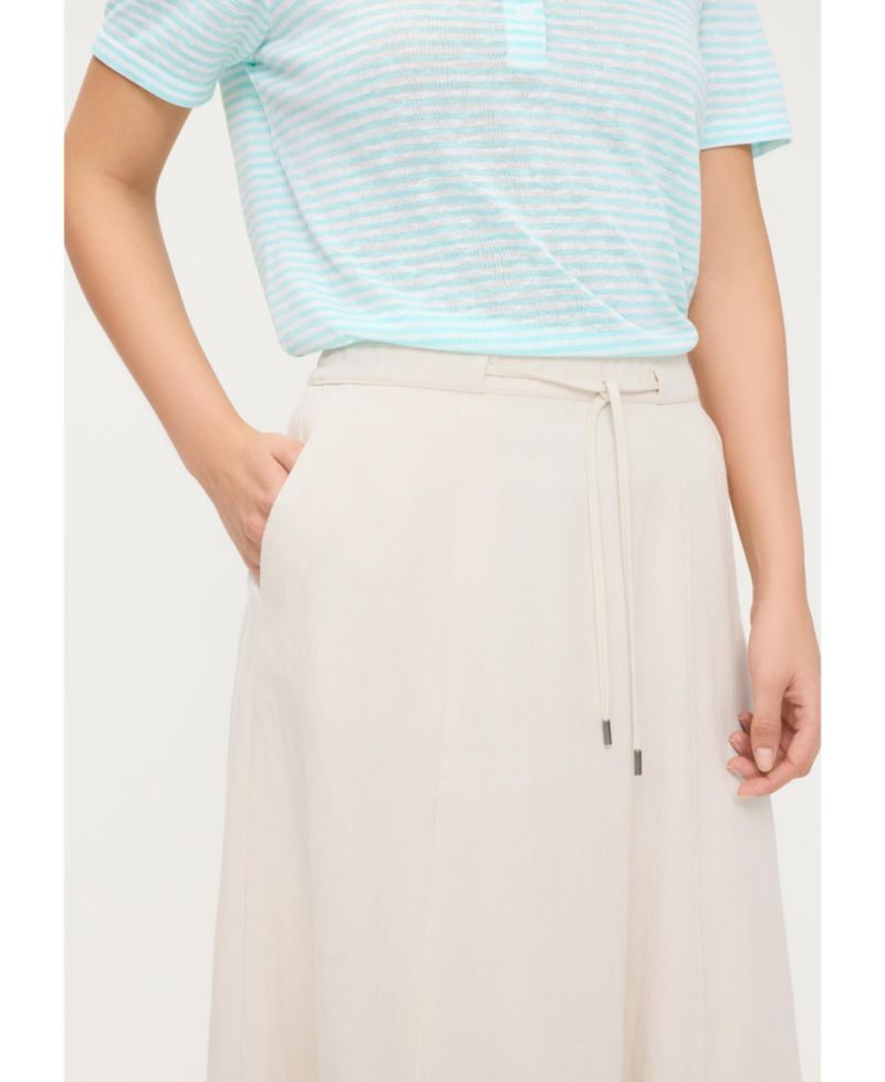 Women's Twill A-Line Skirt