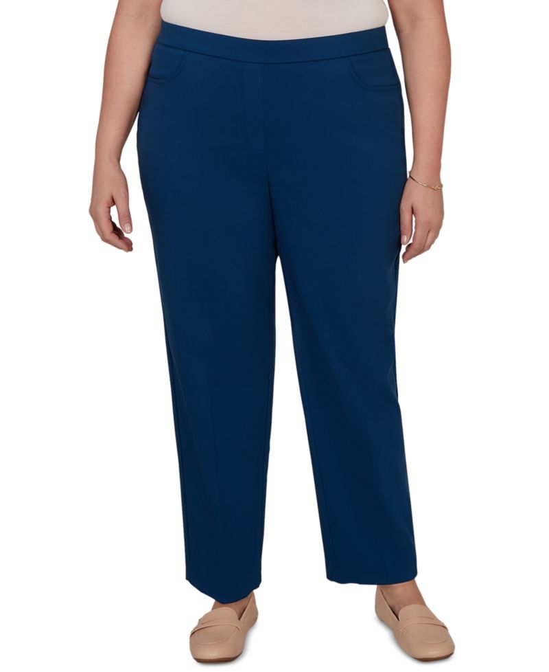Plus Size Colored Allure Stretch Pants
