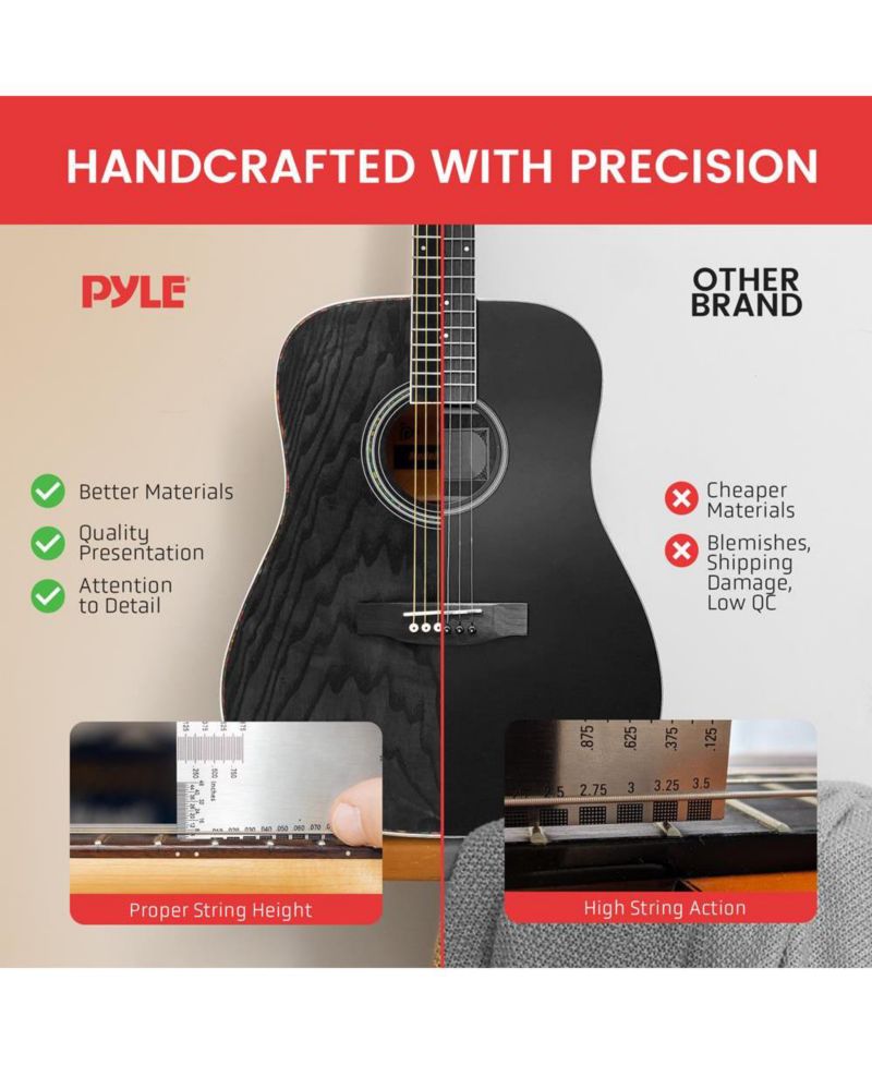 41 Steel Strings Acoustic Guitar for Beginner and Adults