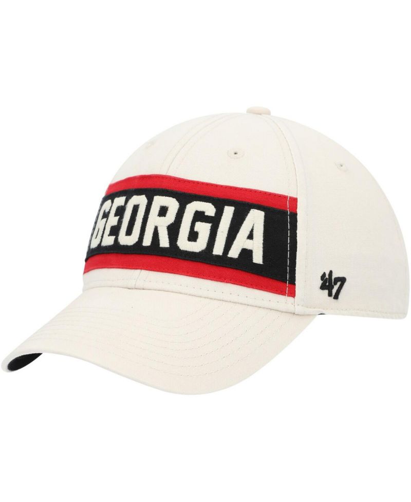 Men's Cream Georgia Bulldogs Crossroad MVP Adjustable Hat
