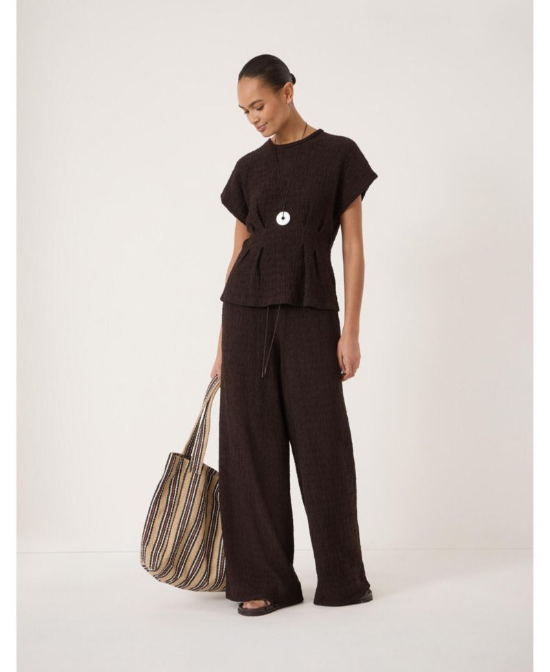 Women's Keira Textured Pleat Release Jersey Top