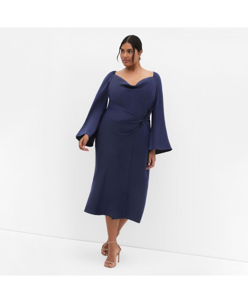 Plus Size Adelina Long Sleeve Dress