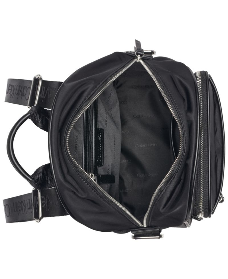 Caius Zipper Backpack Messenger