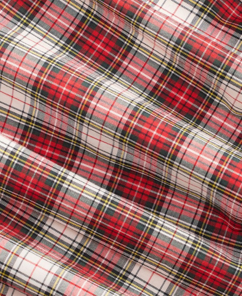 Baby Boys' Long-Sleeve Plaid Shirt and Stretch Chino Pants, 2-Piece Set