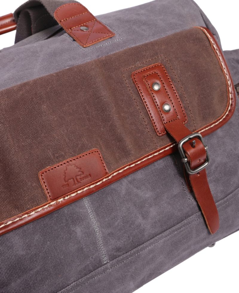 Stone Creek Waxed Canvas Duffel Bag