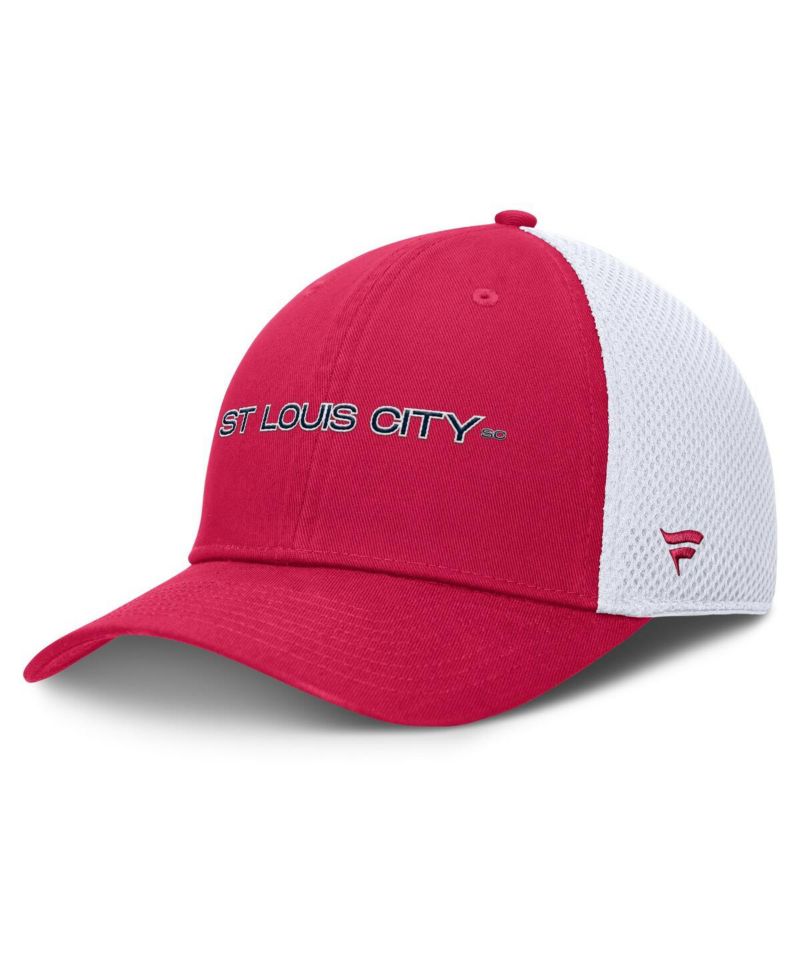 Men's Red St. Louis City SC Rocket Flex Hat