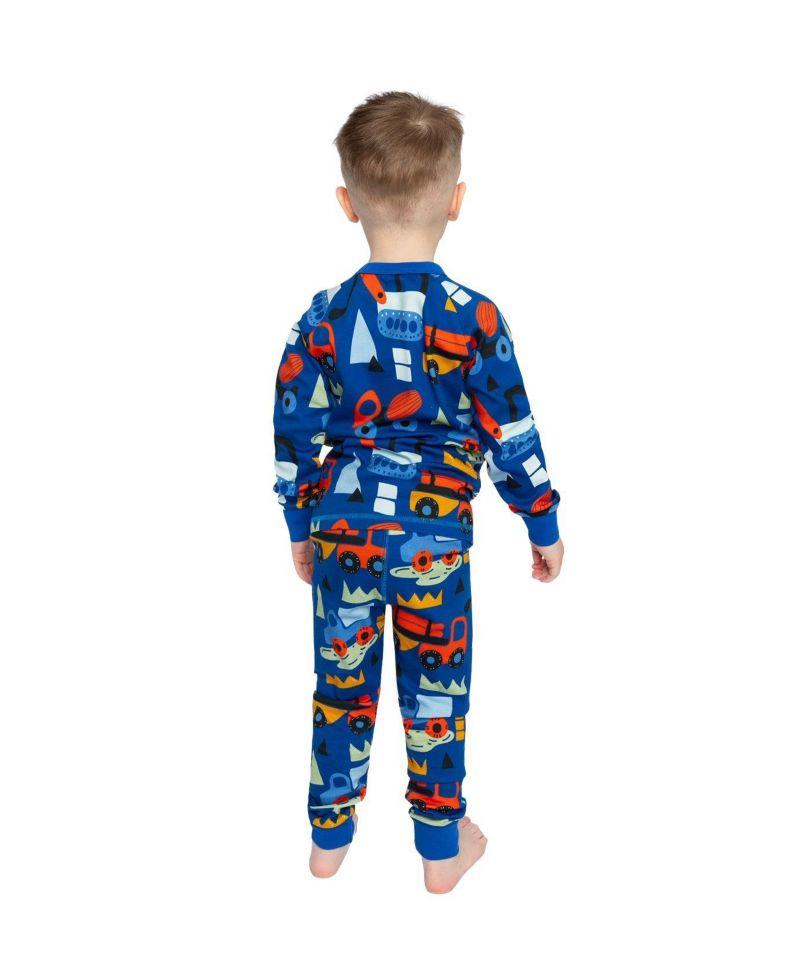 Little and Big Boy's (6-12) Cotton Two Piece Pajama Set