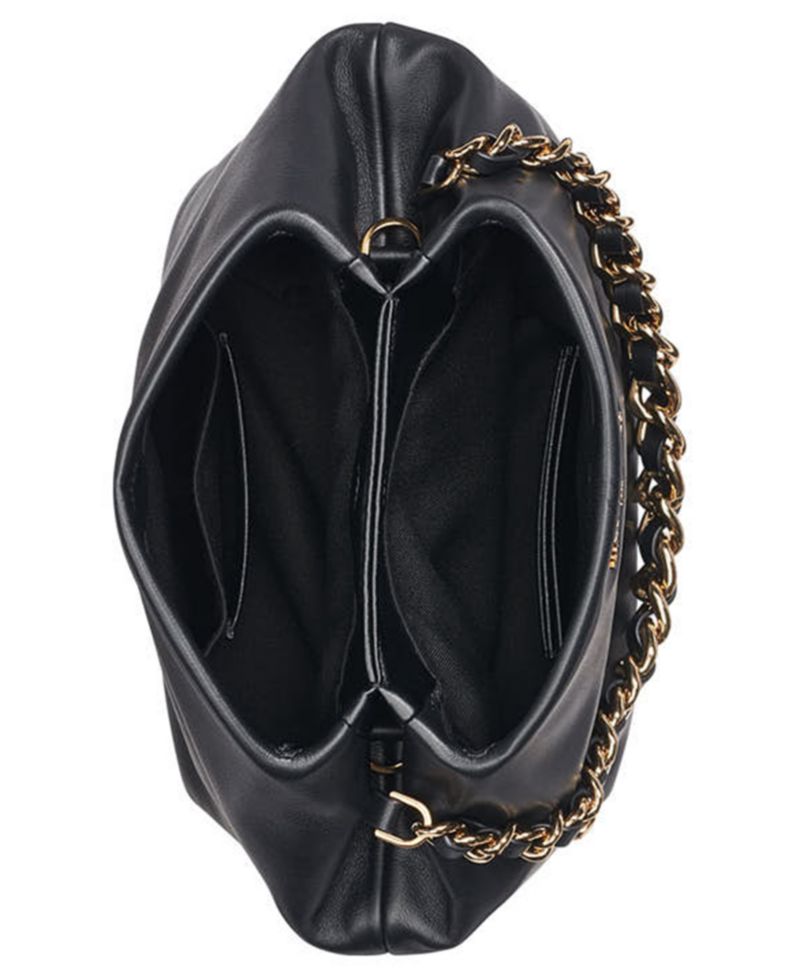Giovanna Medium Leather Clutch Handbag