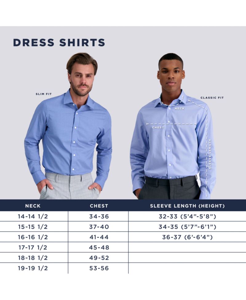 Men's Big & Tall Classic-Fit Premium Comfort Dress Shirt