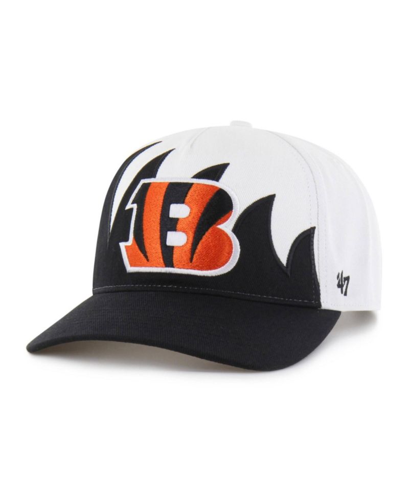 Men's White Cincinnati Bengals Jagged Hitch Adjustable Hat