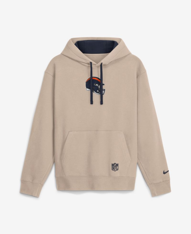 Men's Sand Chicago Bears Rewind Club Hoodie