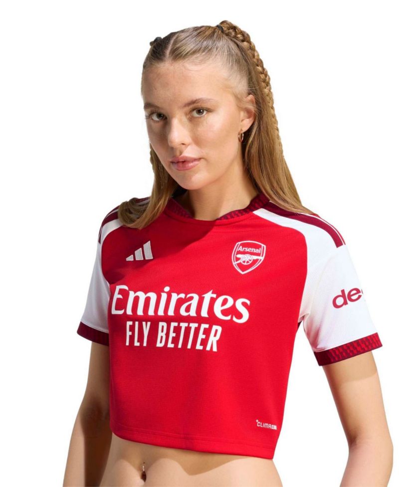 Women's Red Arsenal 2026/27 Home Cropped Replica Jersey