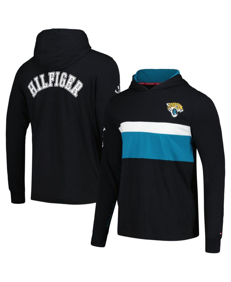 Men's Black Jacksonville Jaguars Morgan Long Sleeve Hoodie T-shirt