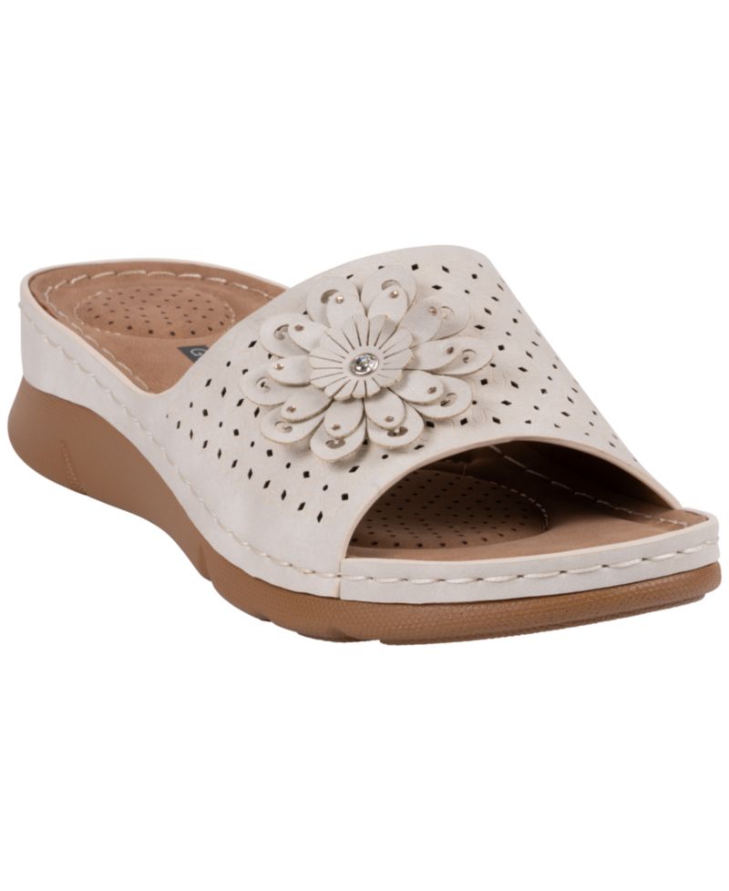 Women's Gabbie Flower Slide Comfort Sandals