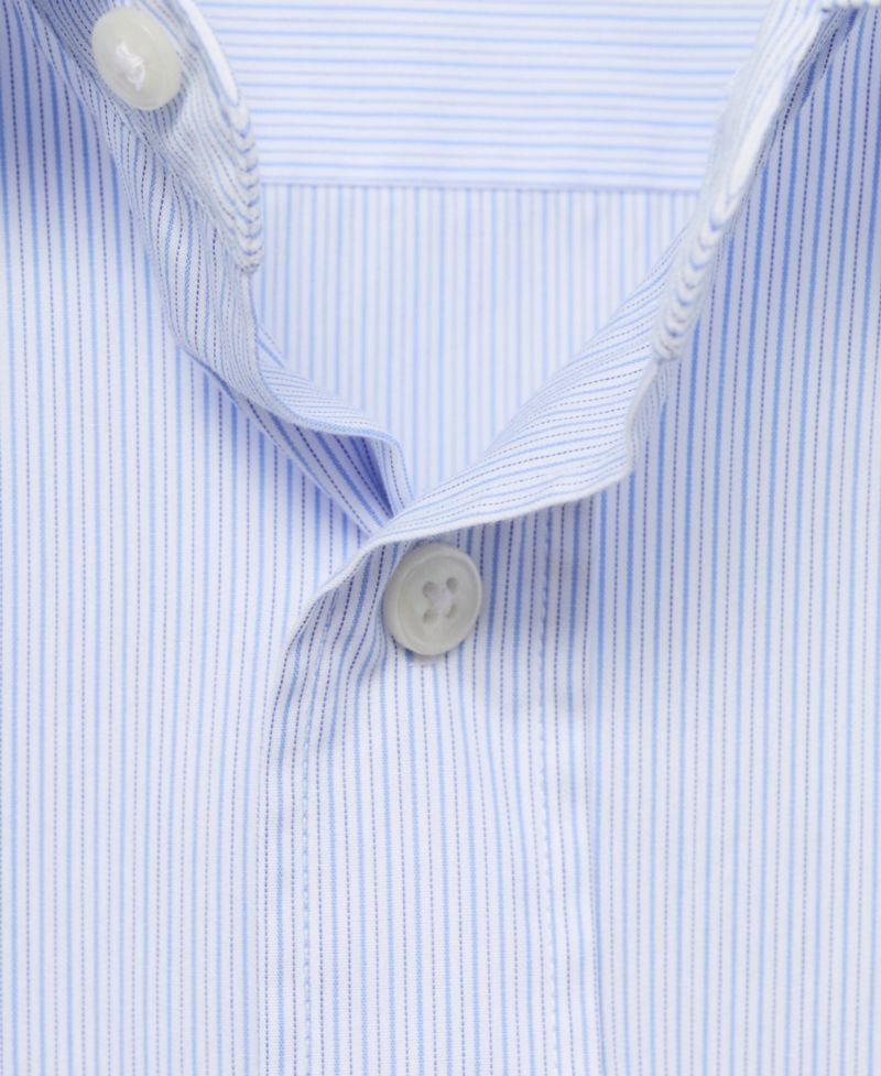 Men's Regular Fit Striped Cotton Shirt