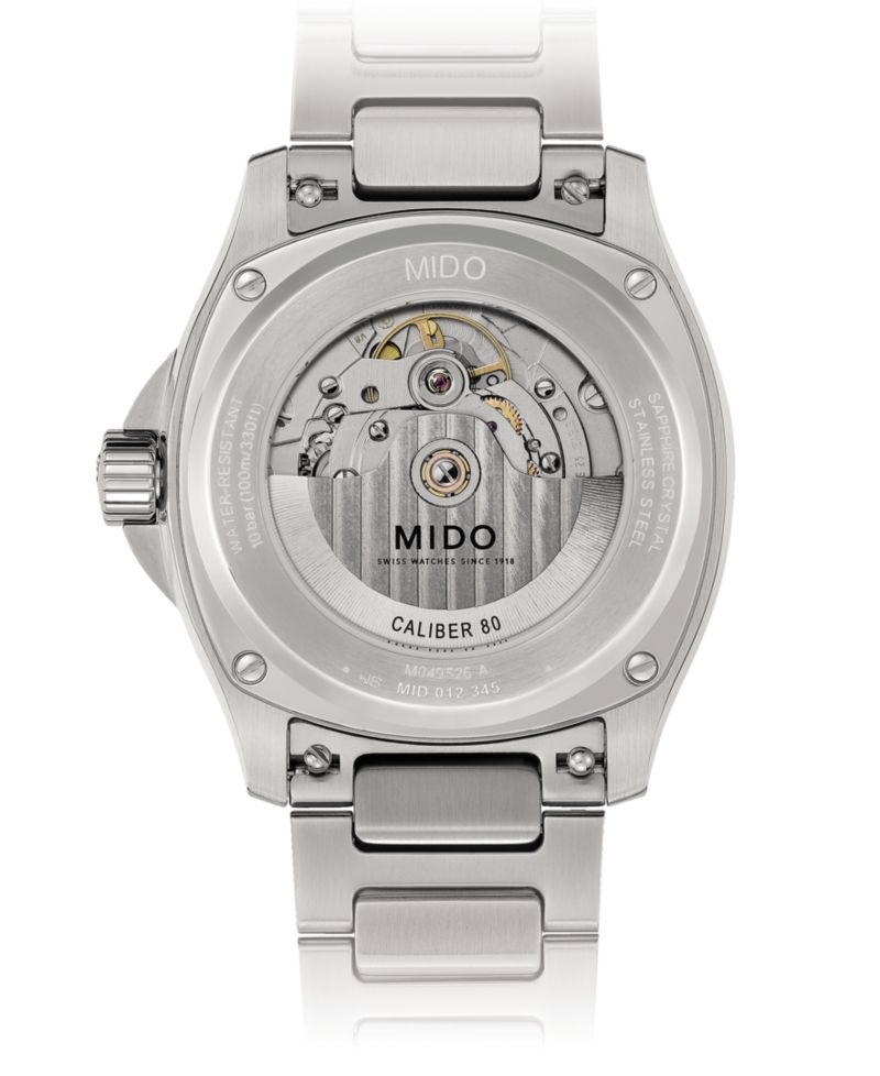 Men's Swiss Automatic Multifort Stainless Steel Bracelet Watch 41mm