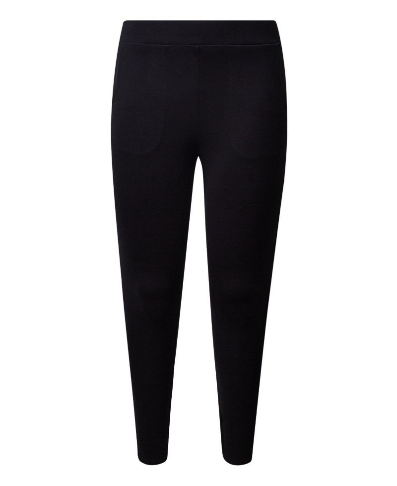 Plus Size Slim Fix High-Rise Compression Cotton-Blend Leggings