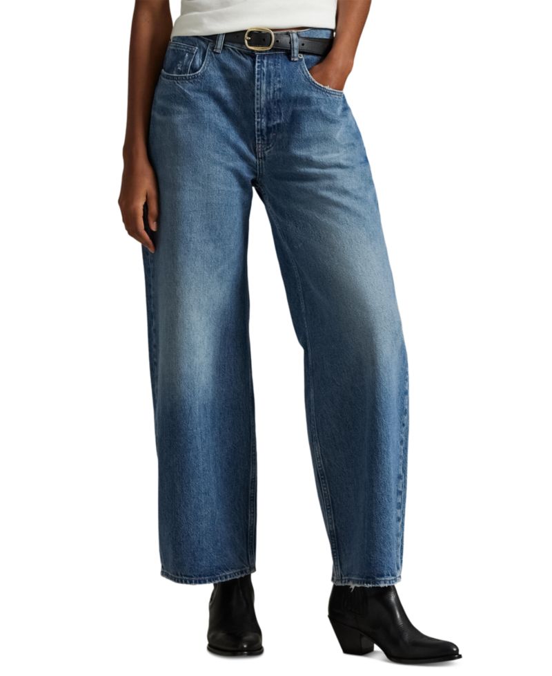 Women's High-Rise Wide-Leg Relaxed Jeans