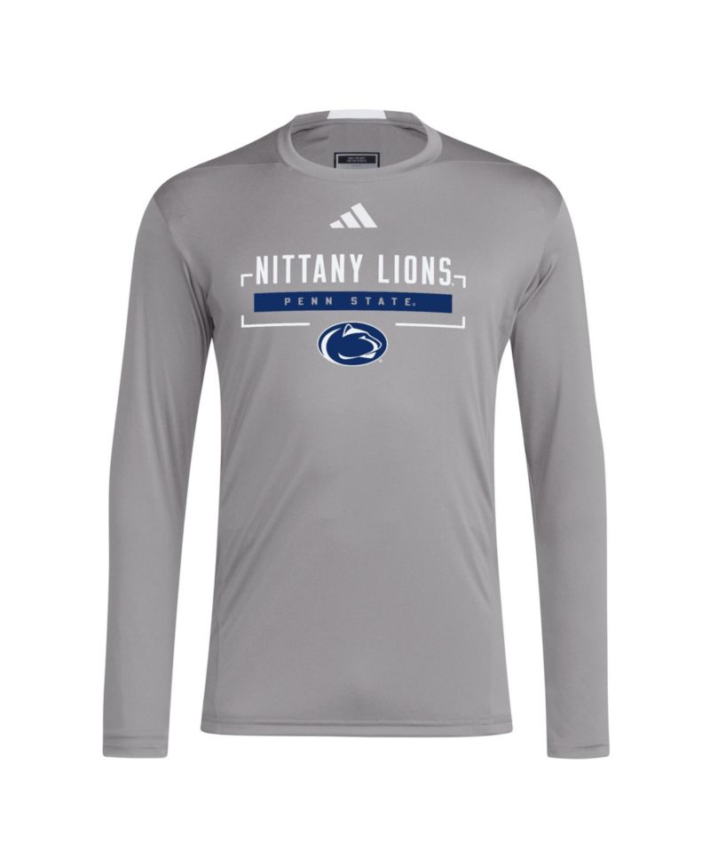 Men's Gray Penn State Nittany Lions D4T Long Sleeve T-Shirt