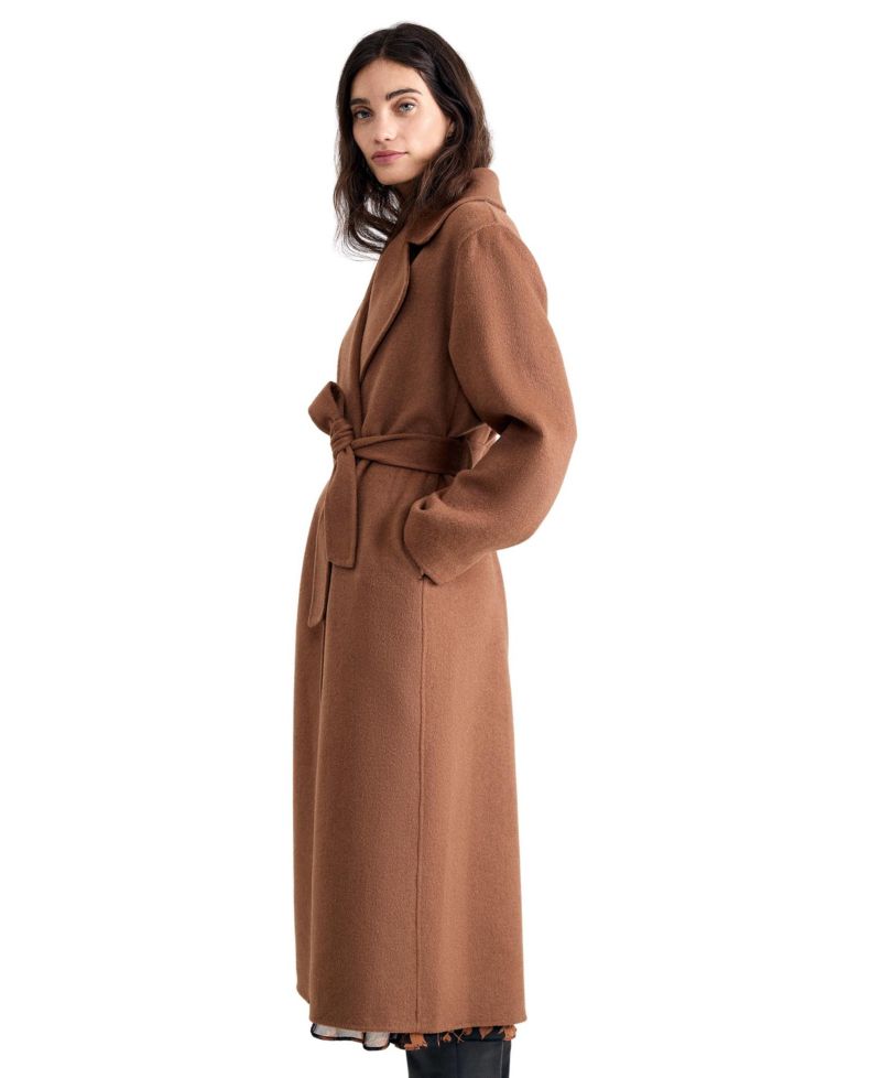 Women's Darcy Double-Face Belted Wrap Coat