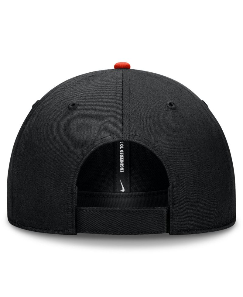 Men's Black/Orange San Francisco Giants Dri-FIT Club Adjustable Hat