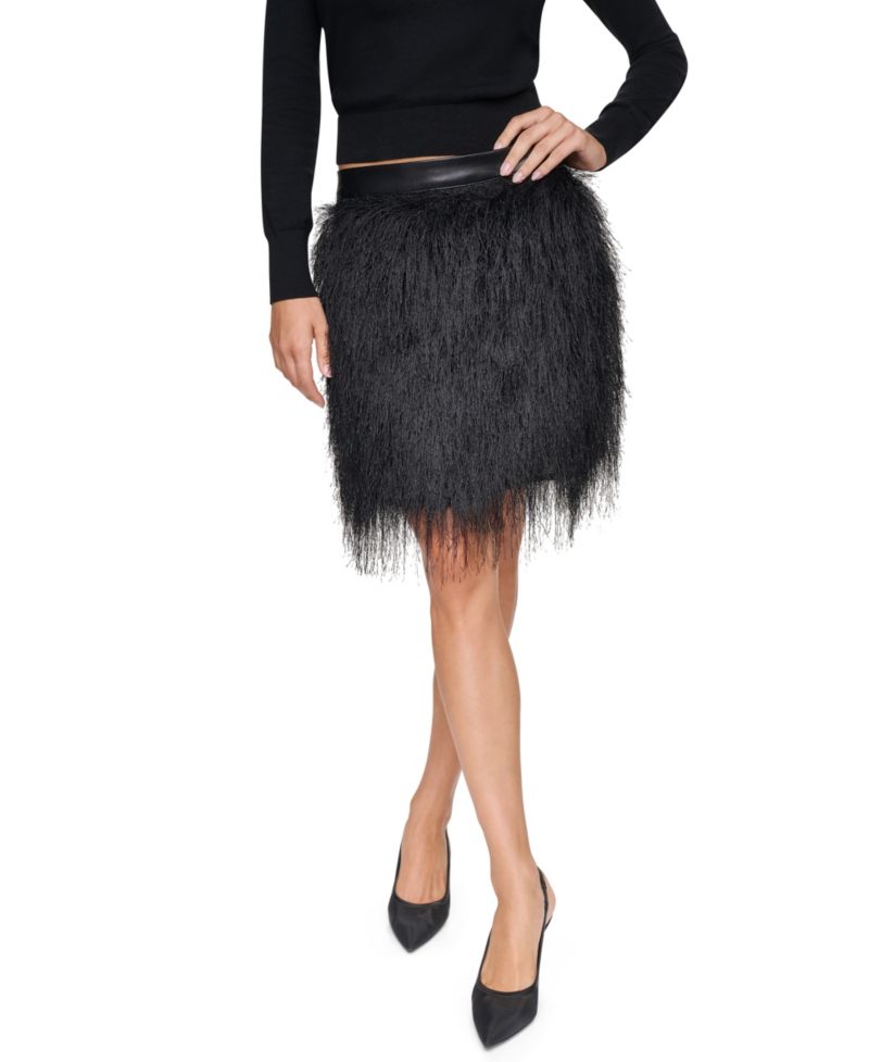 Women's City Fringe Mini Skirt
