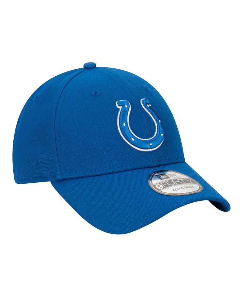 Men's Royal Indianapolis Colts Core Team 9FORTY Adjustable Hat