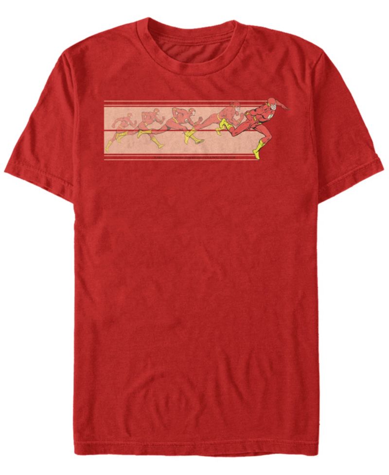 DC Men's The Flash Running Fast Short Sleeve T-Shirt