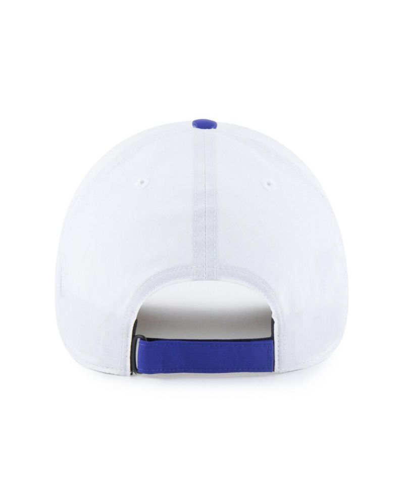 Men's White/Royal Chicago Cubs Vista Mini Clean Up brrr&deg; Adjustable Hat