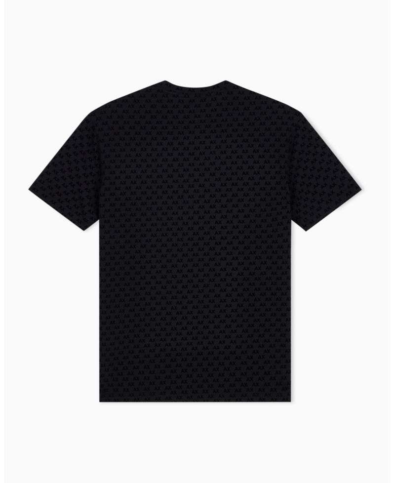 Men's Flocked All Over Logo T-Shirt