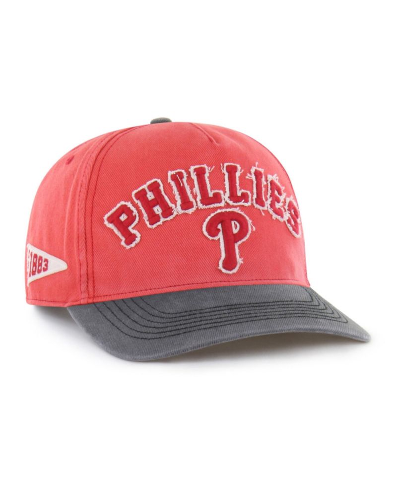 Men's Red Philadelphia Phillies Calderwood Hitch Adjustable Hat