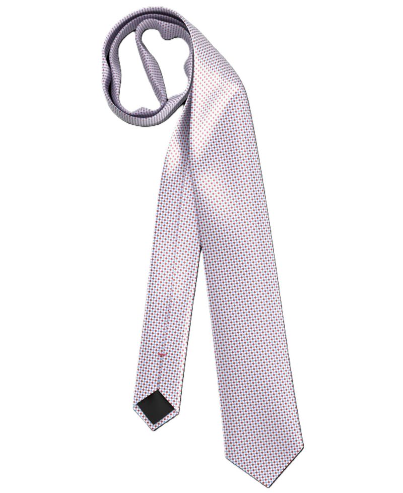 Men's Geometric Print Skinny Tie