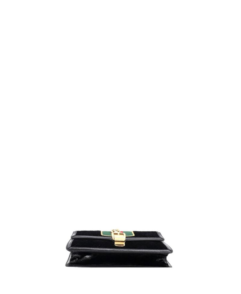 Small Sylvie Shoulder Bag GG Velvet