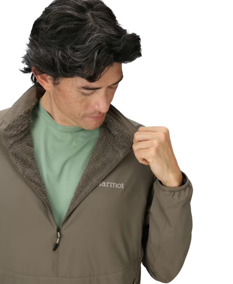 Men's PrimaLoft Half-Zip Pull-On Jacket