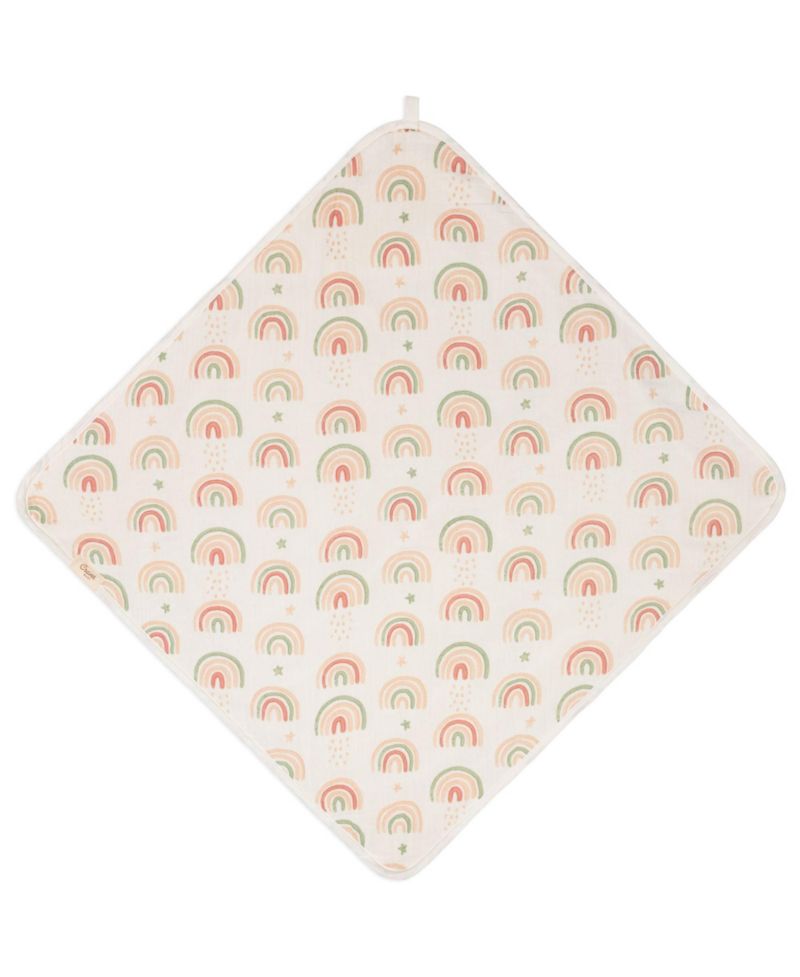 Infants Parker Hooded Rainbow Towel