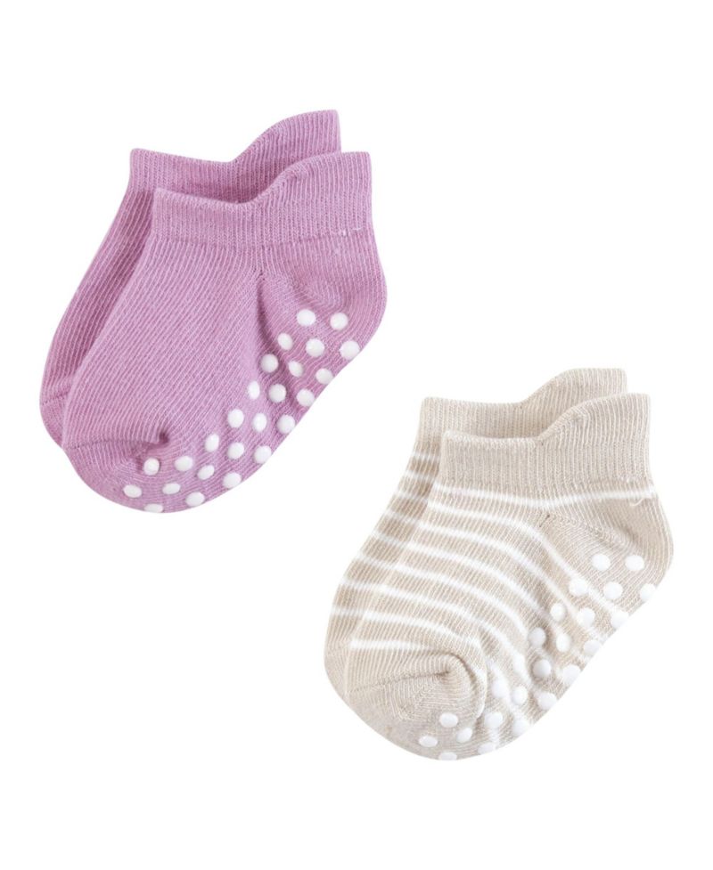 Baby Girls Hudson Non-Skid No-Show Socks