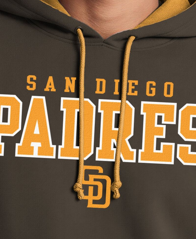 Men's Brown San Diego Padres Fleece Hoodie