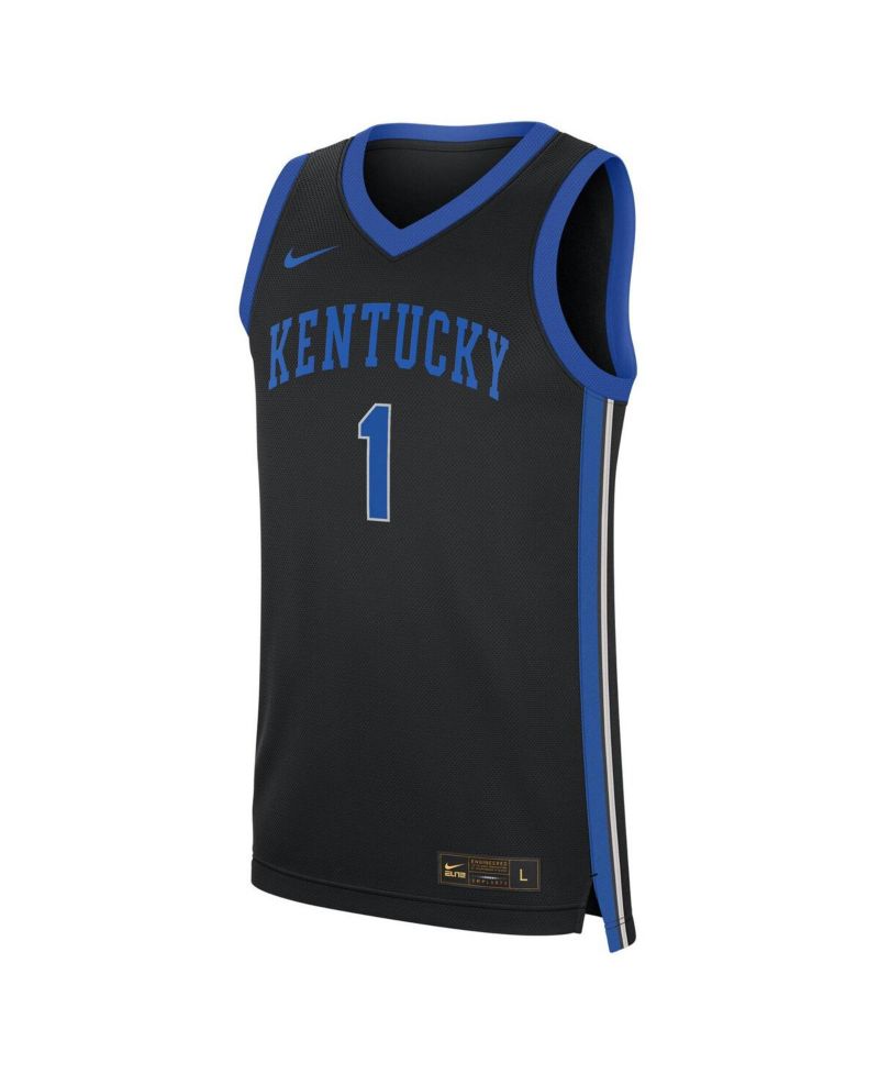Men's Black Kentucky Wildcats Alternate Replica Jersey