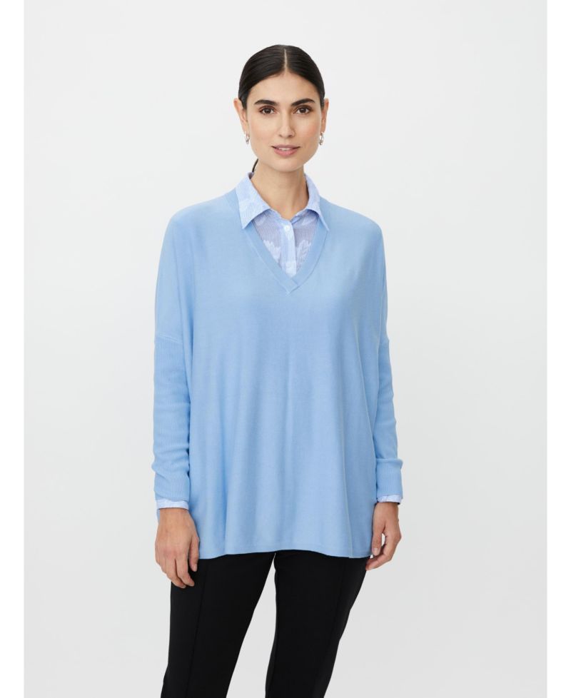 Women's MaFronia V-Neck Relaxed Fit Sweater