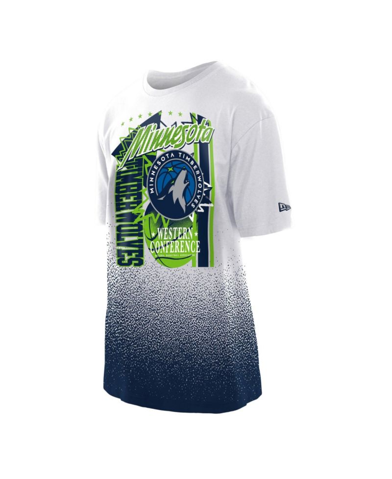 Men's White Minnesota Timberwolves Injection Sport Classics T-Shirt