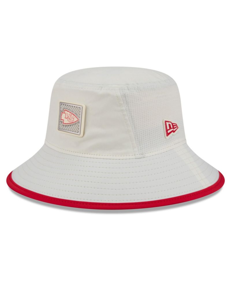 Men's Cream Kansas City Chiefs 2026 NFL Training Camp Sport Bucket Hat