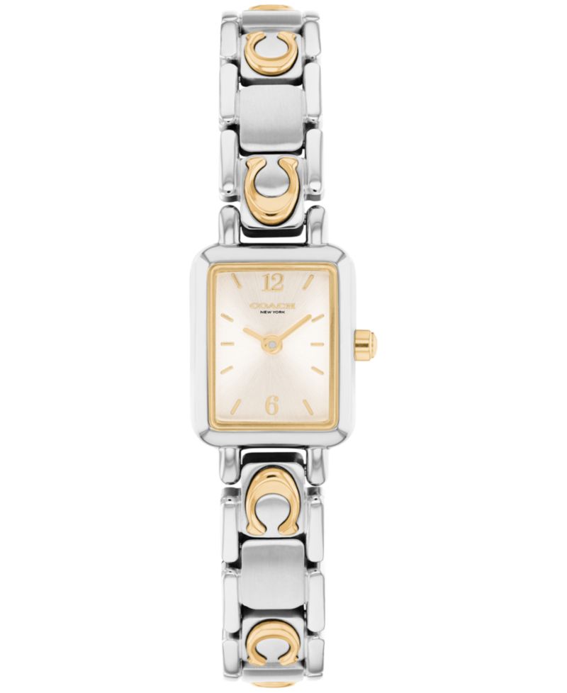 Women's Mara Two Tone Stainless Steel Bracelet Watch, 15.5mm