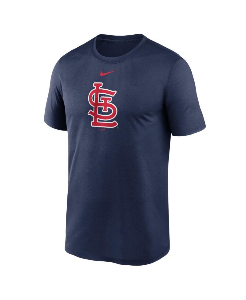 Men's Navy St. Louis Cardinals Legend Fuse Large Logo Performance T-shirt