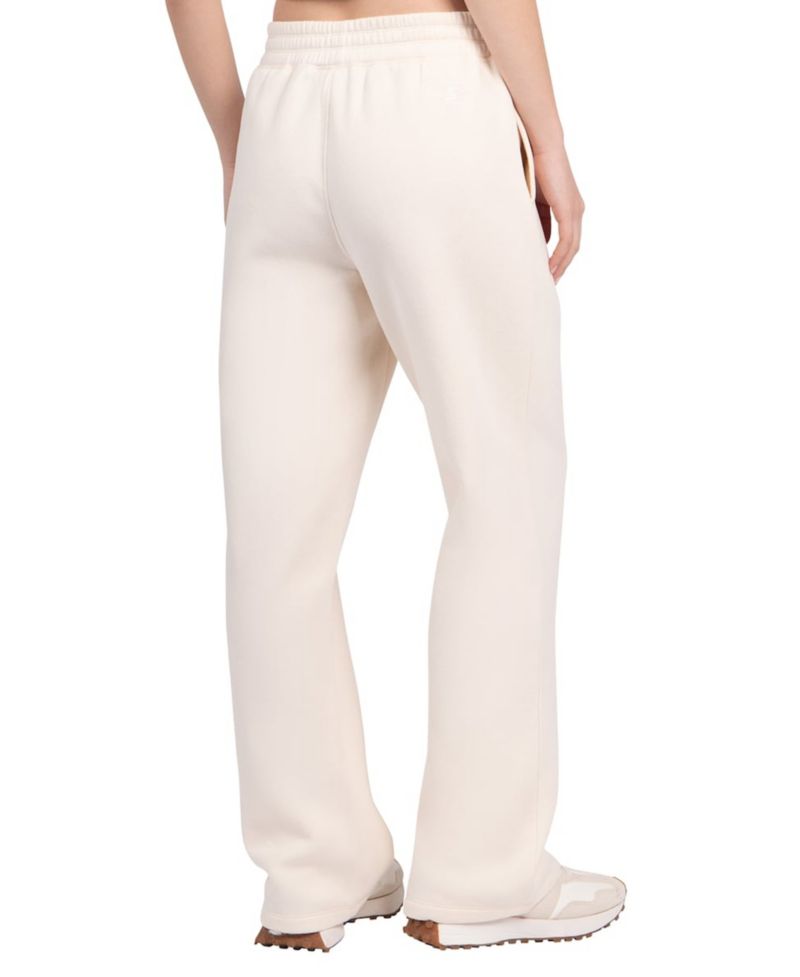 Women's Cream Boston Red Sox Pastel High Waisted Fleece Pants